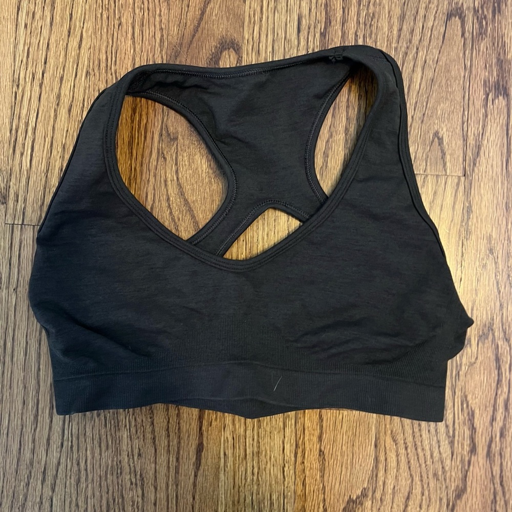 Alphalete Midnight Black Sports Bra